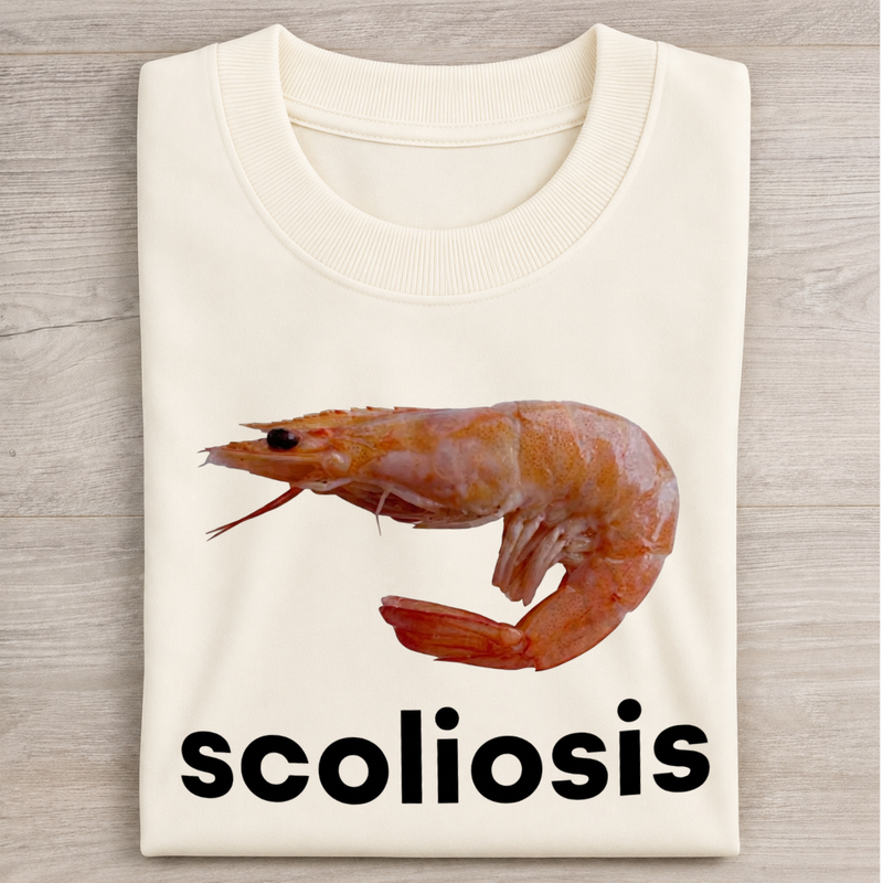 Camiseta Oversized Scoliosis